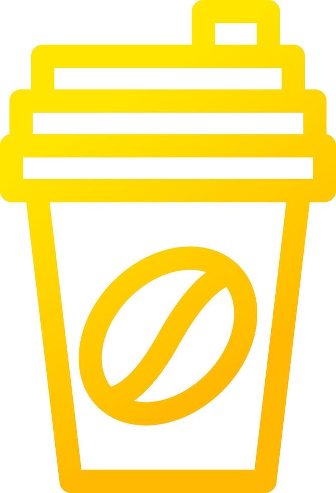 Kaffee kreatives Icon-Design vektor