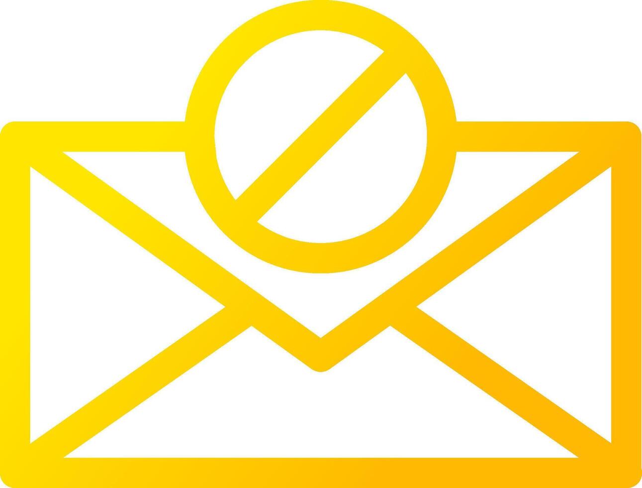 E-Mail-Block kreatives Icon-Design vektor