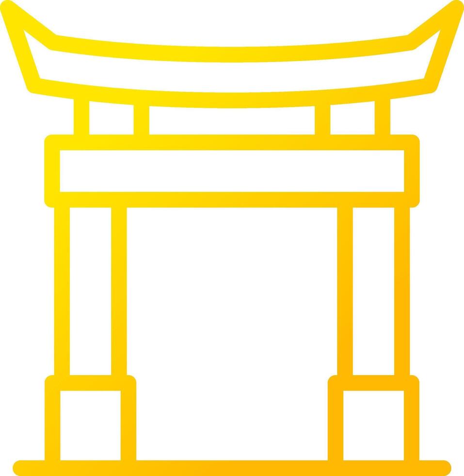 toriien Port kreativ ikon design vektor