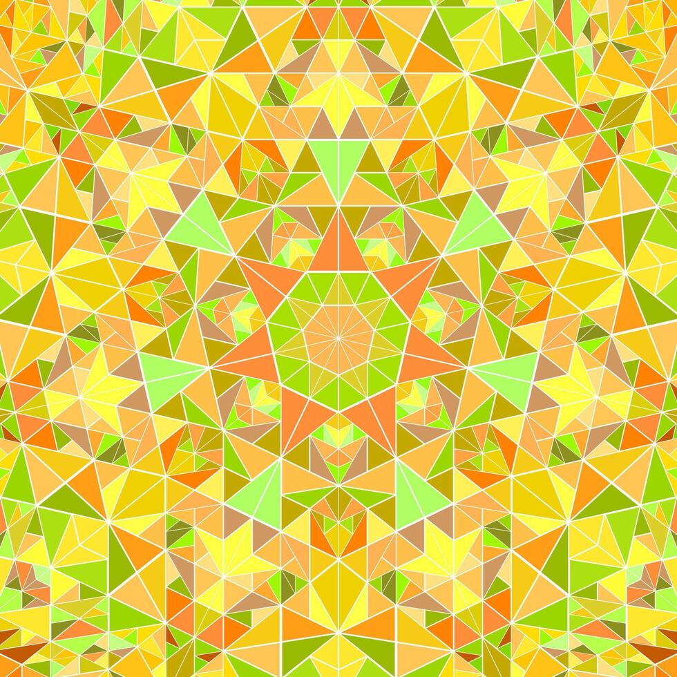 geometrisch polygonal kreisförmig Fliese Muster Hintergrund - - bunt abstrakt hypnotisch Vektor Grafik