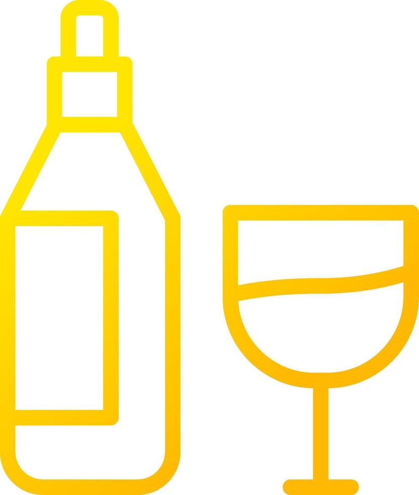 Wein kreatives Icon-Design vektor