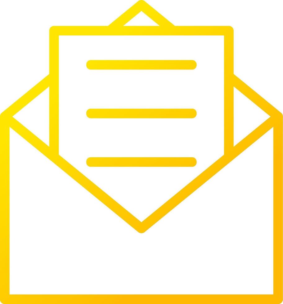 E-Mail kreatives Icon-Design vektor