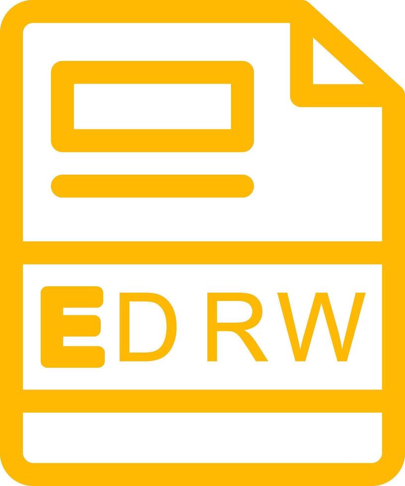 edrw kreativ Symbol Design vektor