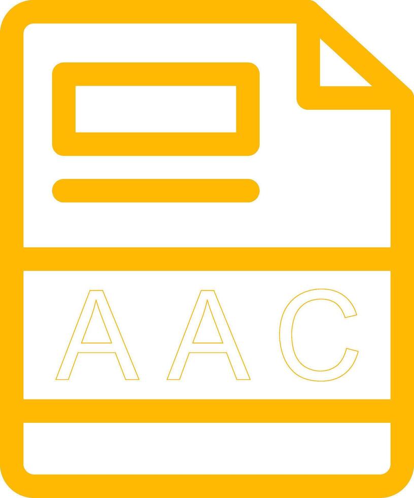 aac kreativ Symbol Design vektor
