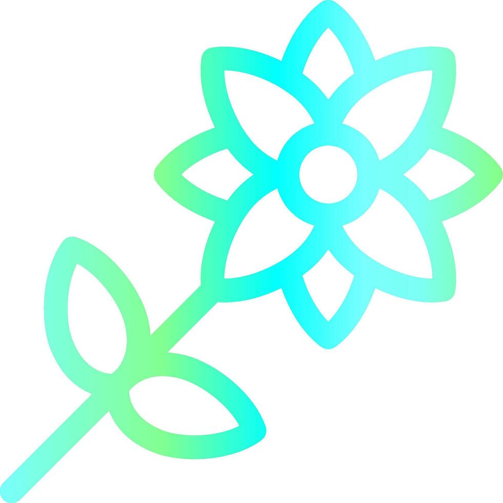 blomma kreativ ikon design vektor