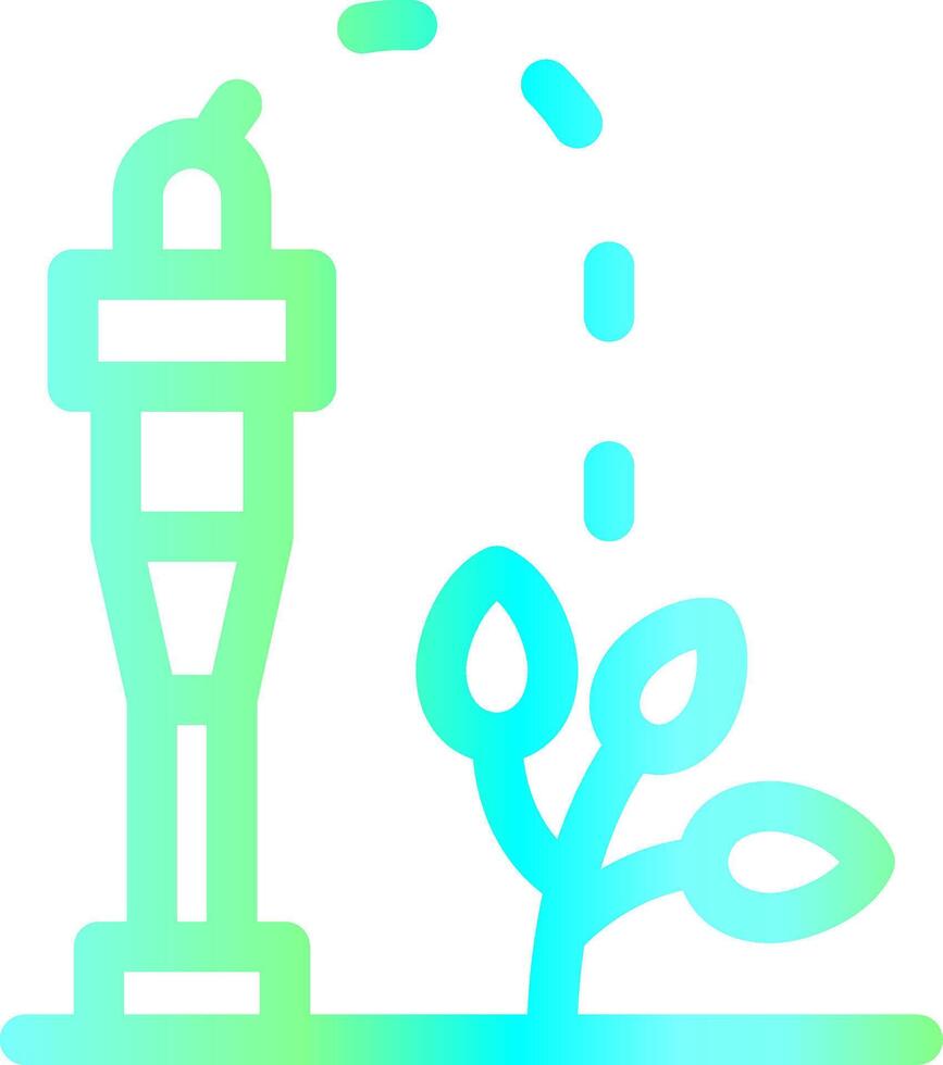 Sprinkler kreatives Icon-Design vektor