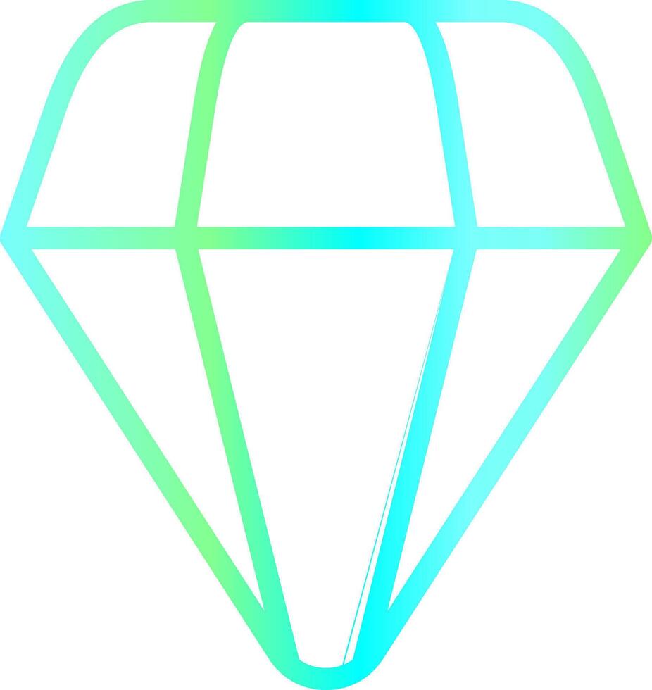 Diamant kreatives Icon-Design vektor