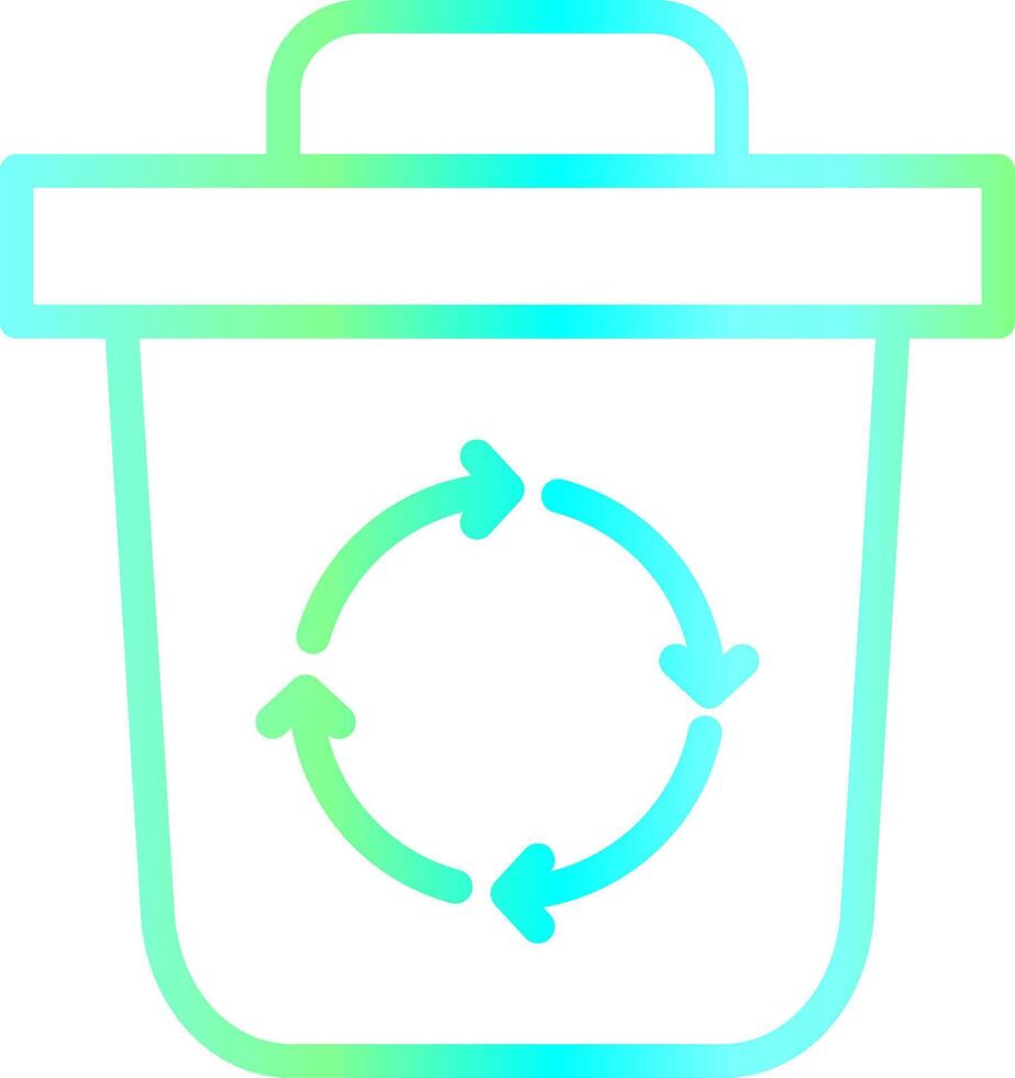 Trash-kreatives Icon-Design vektor