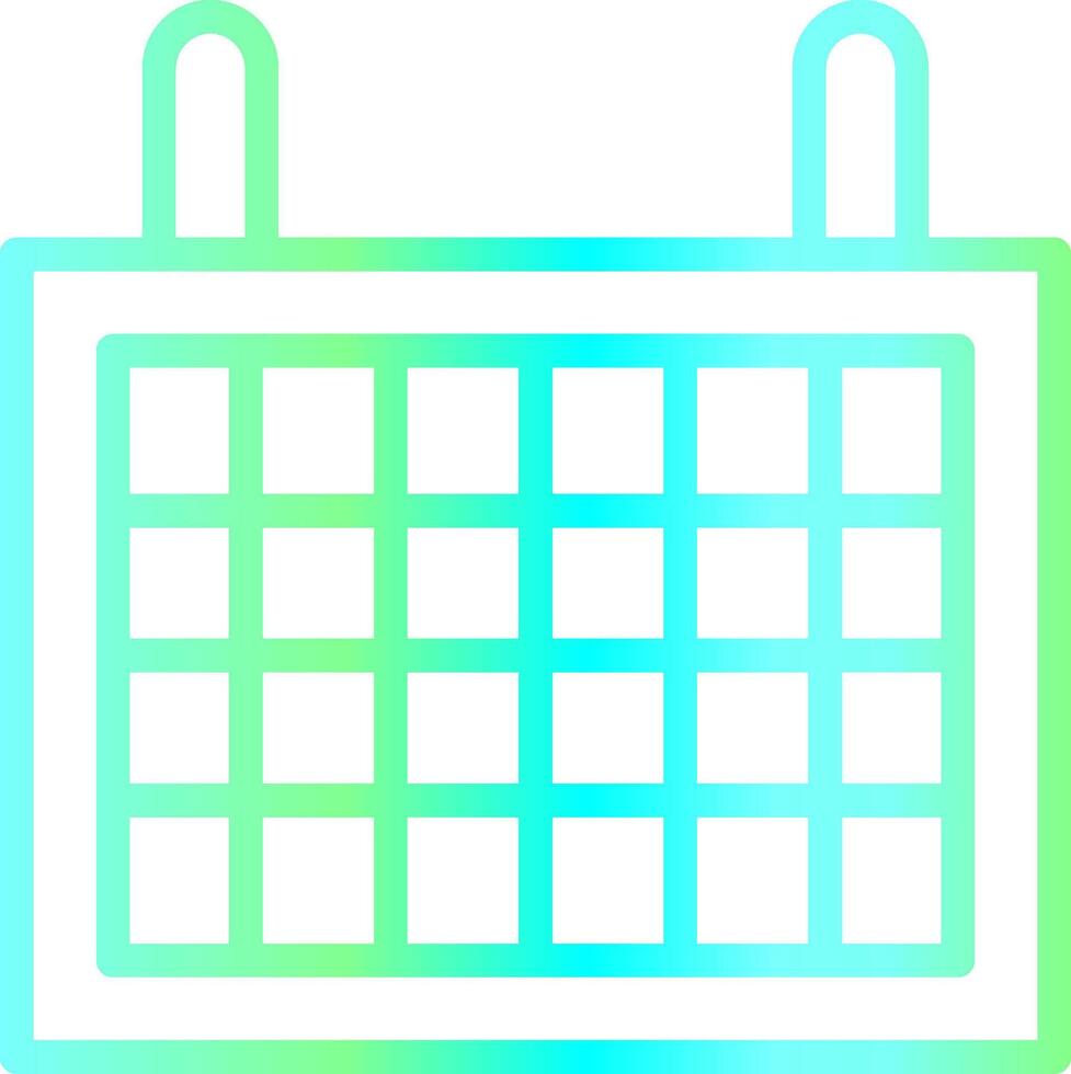 Kalender kreatives Icon-Design vektor