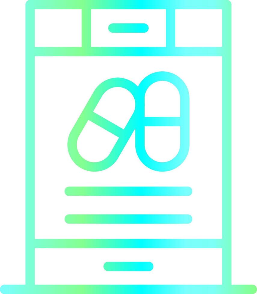 online Apotheke kreativ Symbol Design vektor