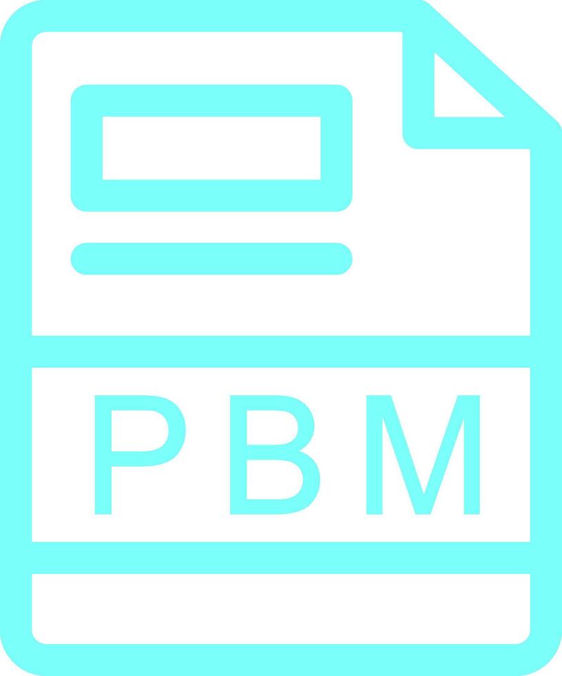 pbm kreativ Symbol Design vektor