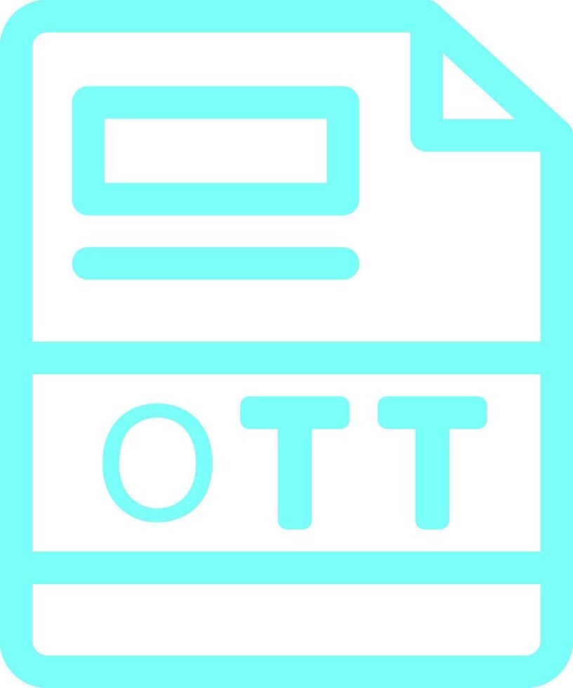 ott kreativ Symbol Design vektor