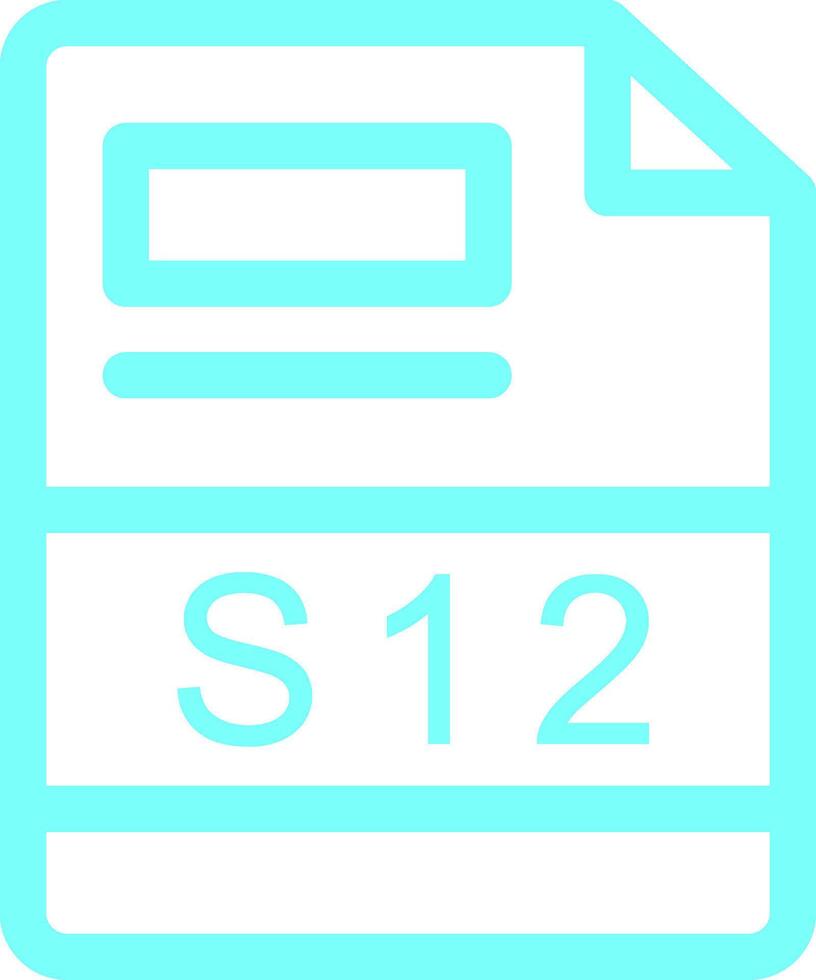 s12 kreativ Symbol Design vektor