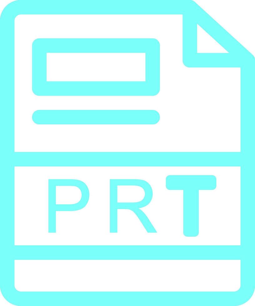 prt kreativ Symbol Design vektor