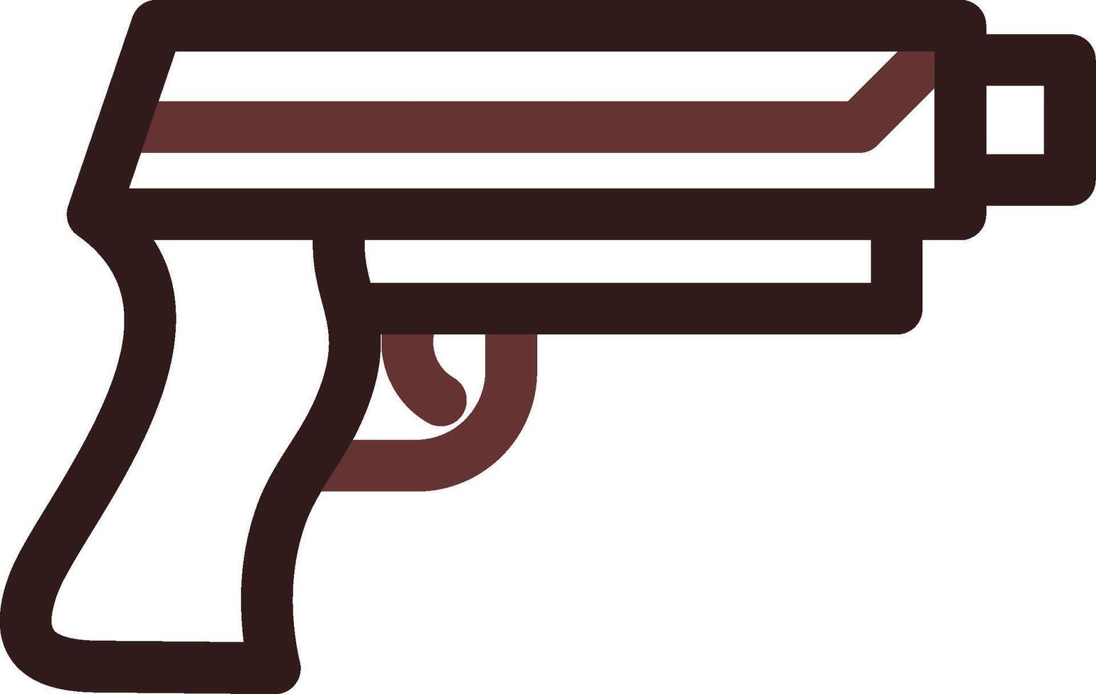 pistol kreativ ikon design vektor
