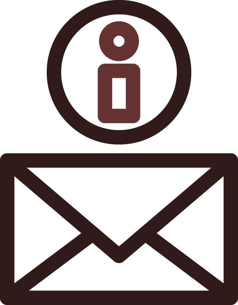 E-Mail kreatives Icon-Design vektor