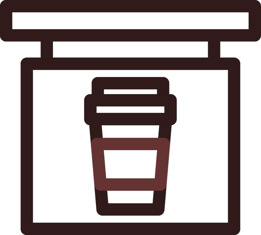 Kaffee Geschäft kreativ Symbol Design vektor