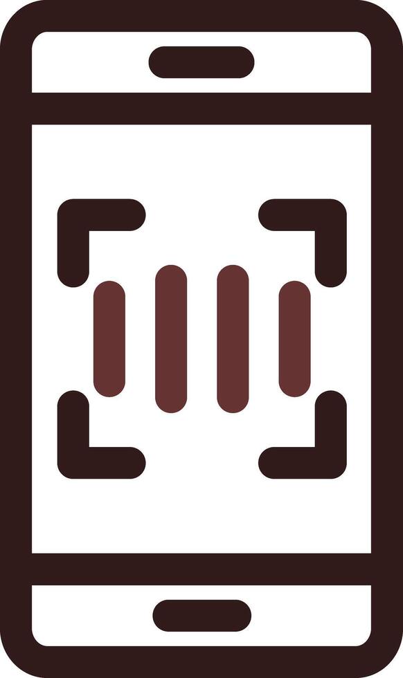 Barcode kreatives Icon-Design vektor