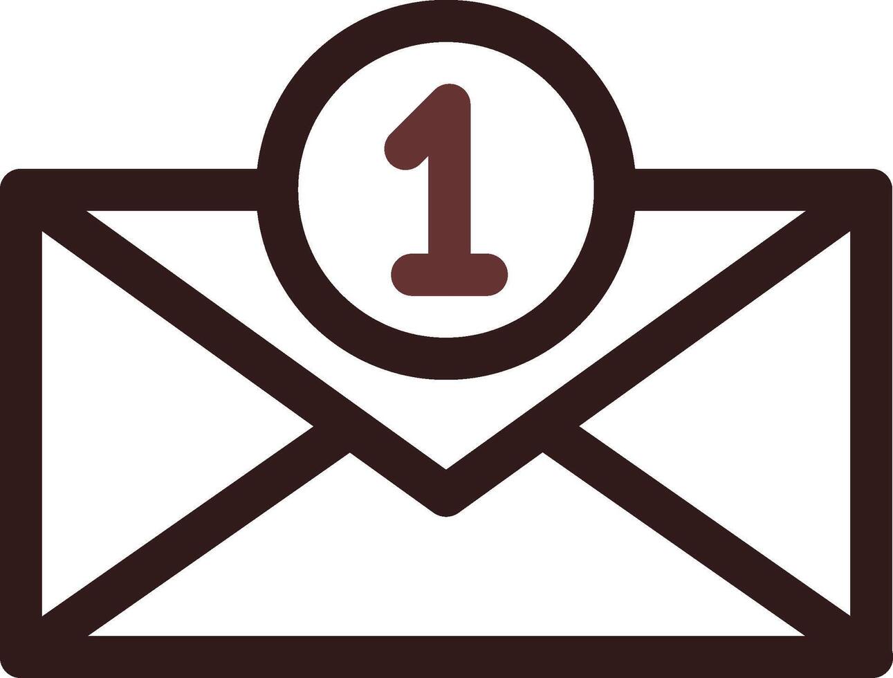 Neu Email kreativ Symbol Design vektor