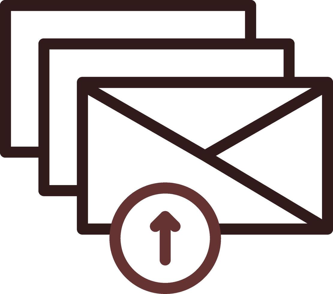 Email Explosionen kreativ Symbol Design vektor