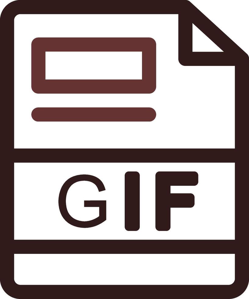 gif kreativ ikon design vektor