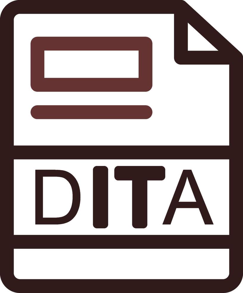 dita kreativ Symbol Design vektor