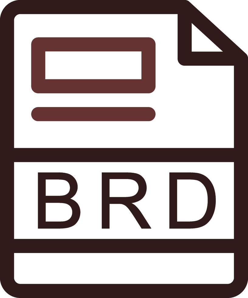 brd kreativ Symbol Design vektor