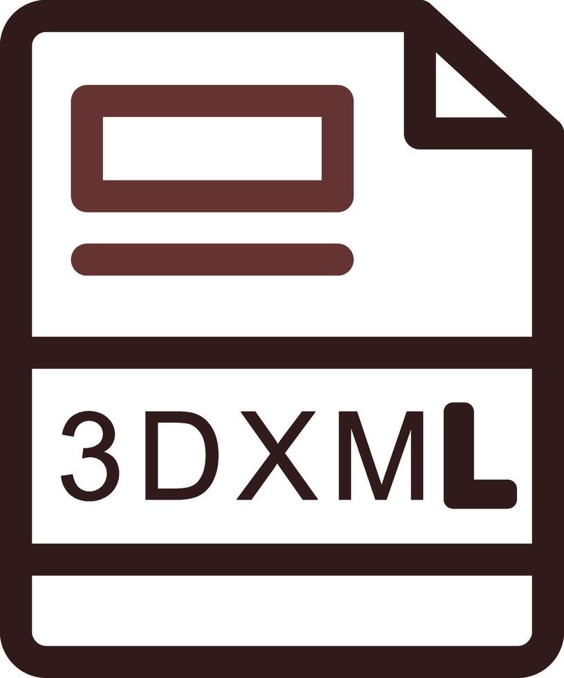 3dxml kreativ Symbol Design vektor