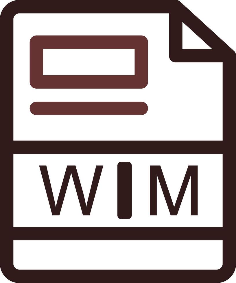 wim kreativ Symbol Design vektor