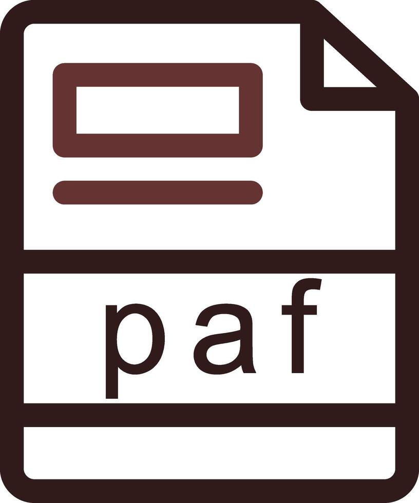 paf kreativ Symbol Design vektor