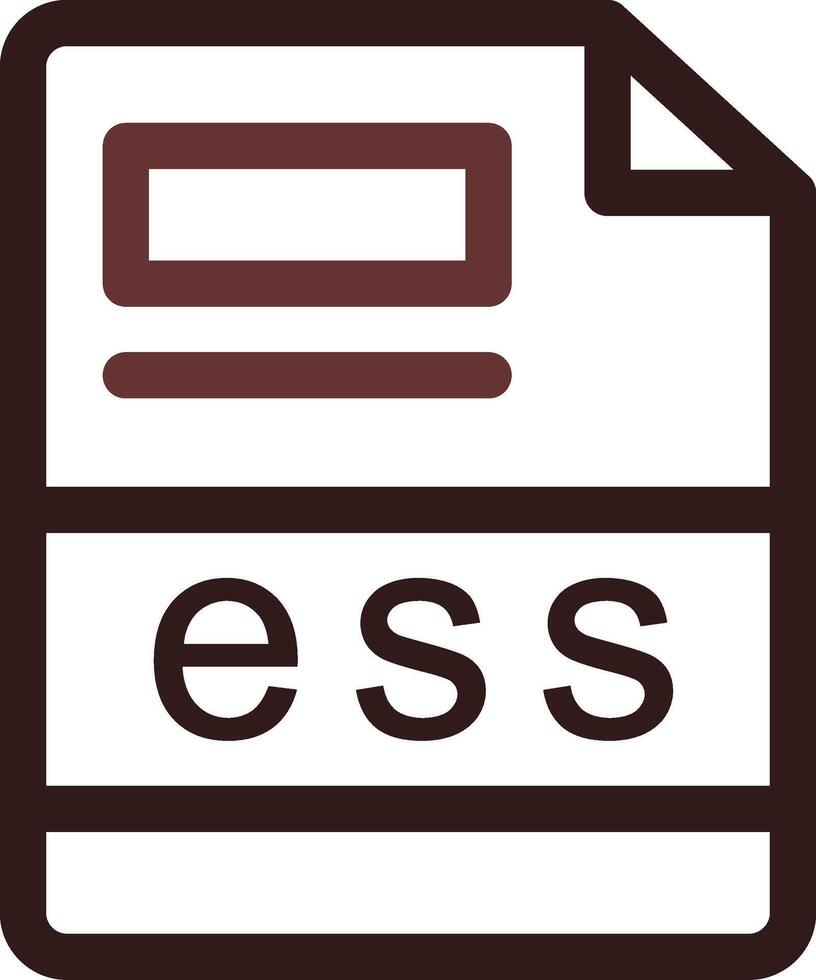 Ess kreativ Symbol Design vektor