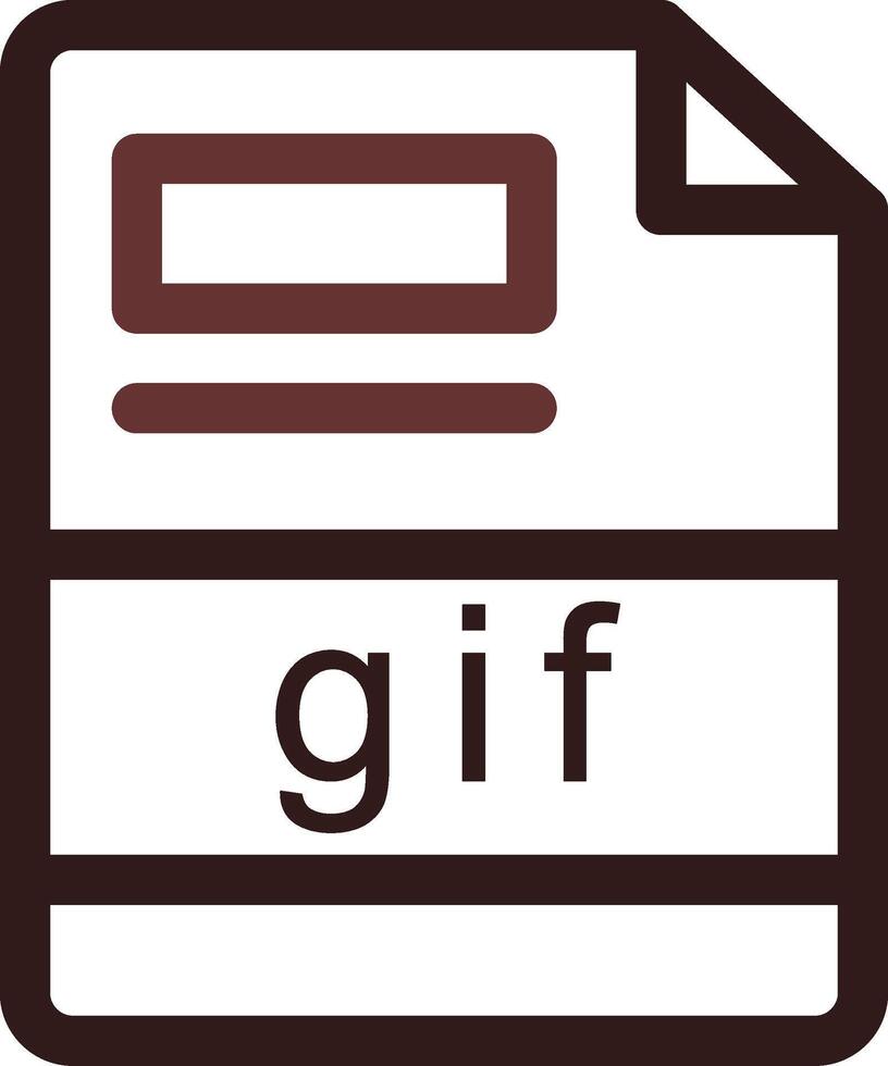 gif kreativ ikon design vektor