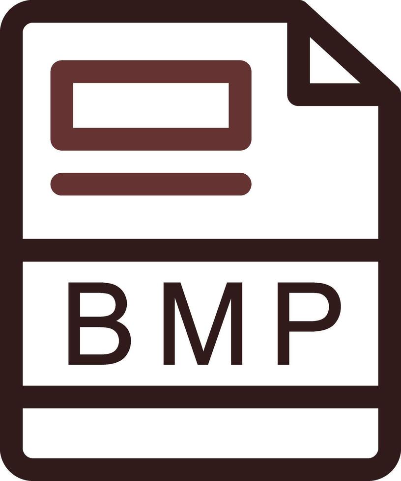 bmp kreativ Symbol Design vektor