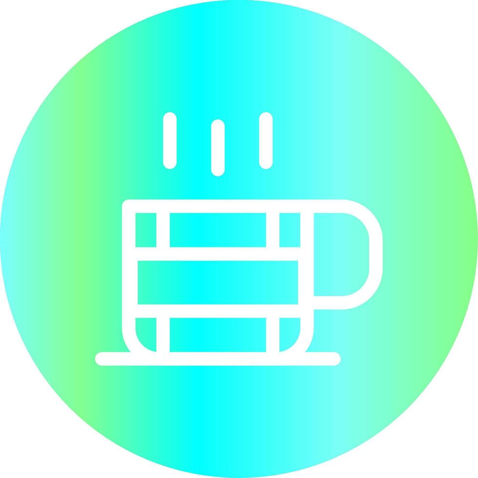 Kaffee Becher kreativ Symbol Design vektor