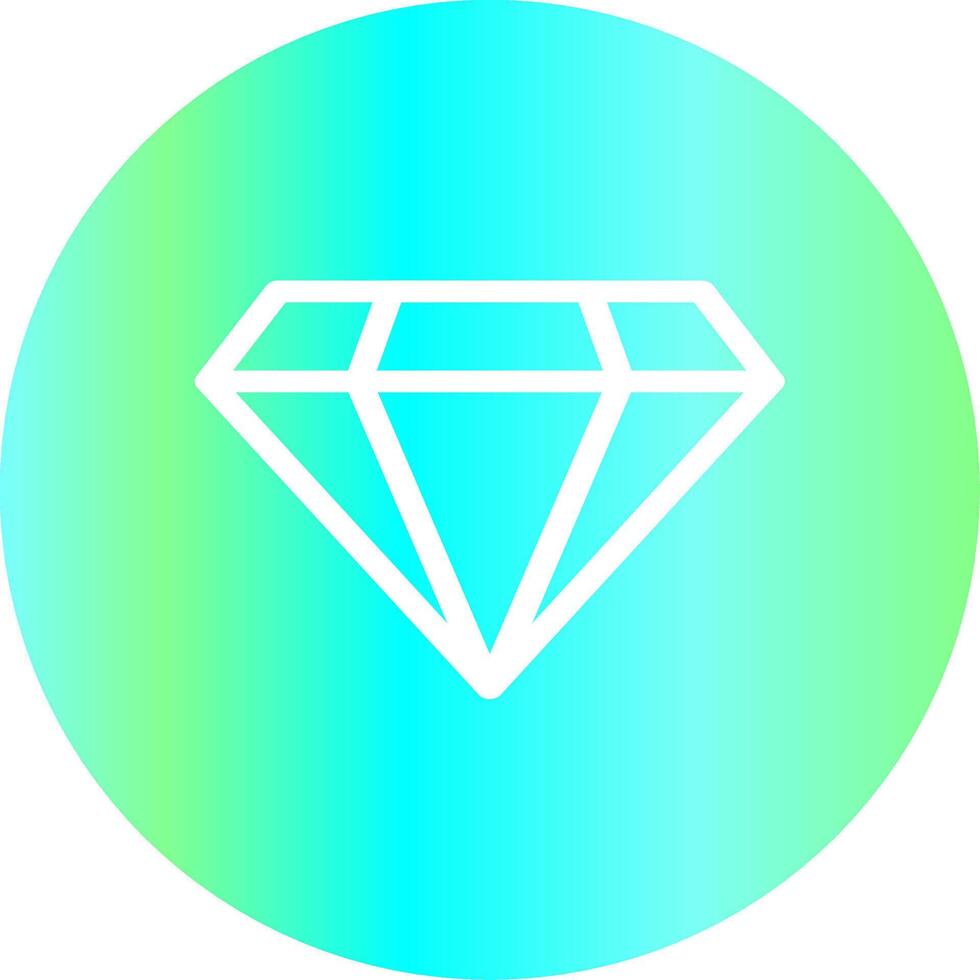 diamant kreativ ikon design vektor