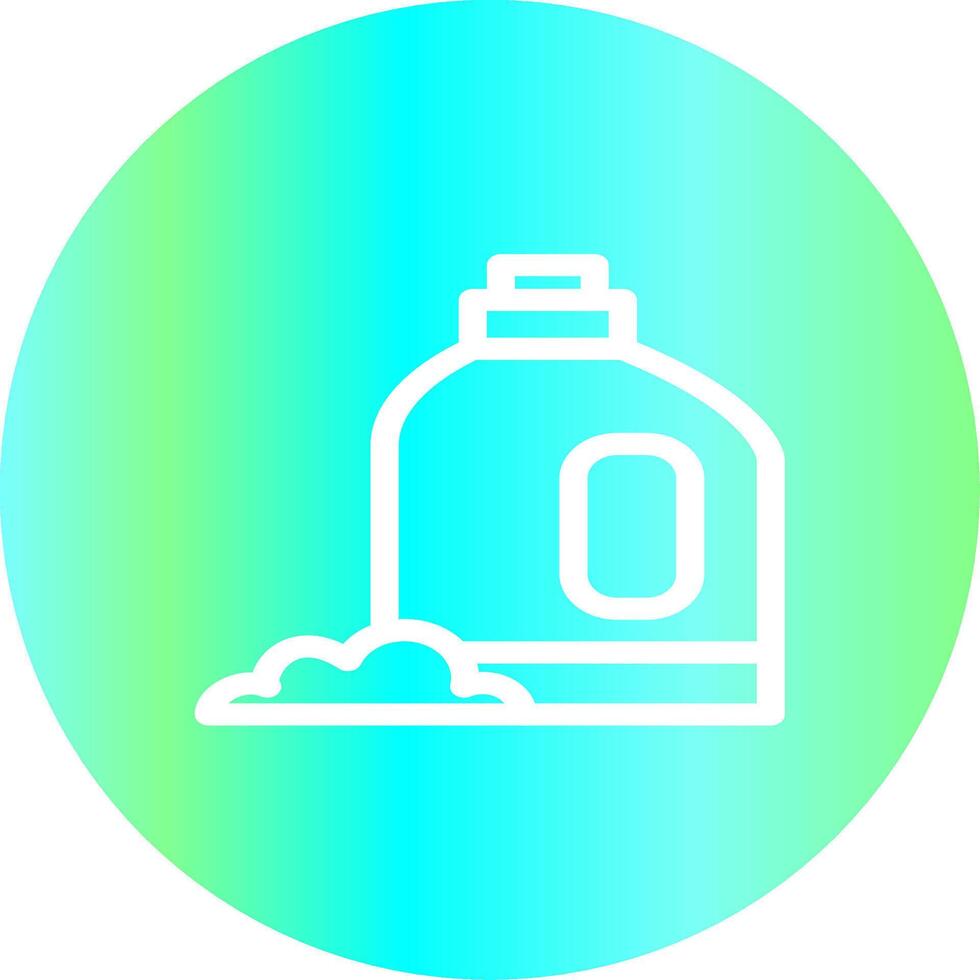 Waschmittel kreatives Icon-Design vektor