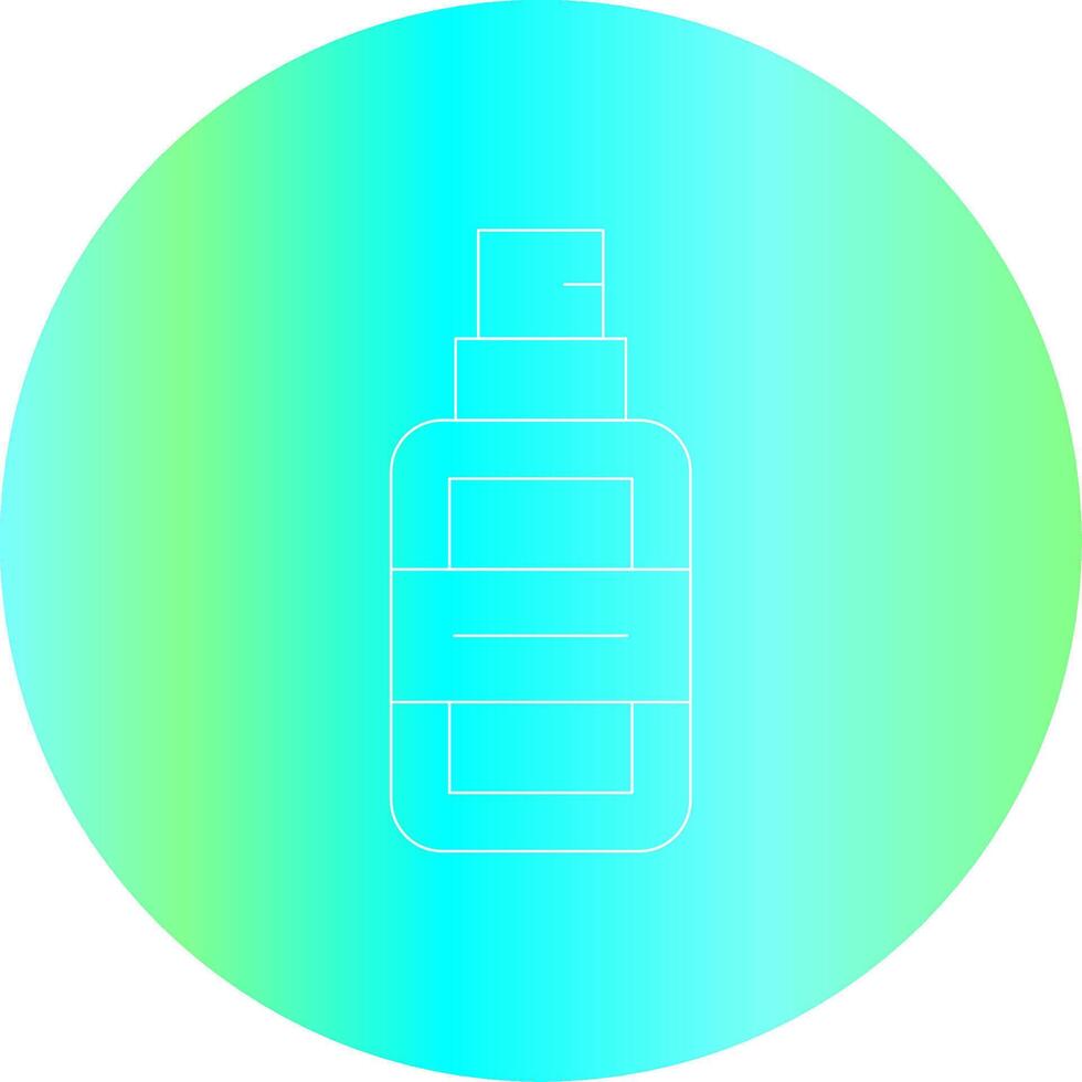 Haarspray kreatives Icon-Design vektor