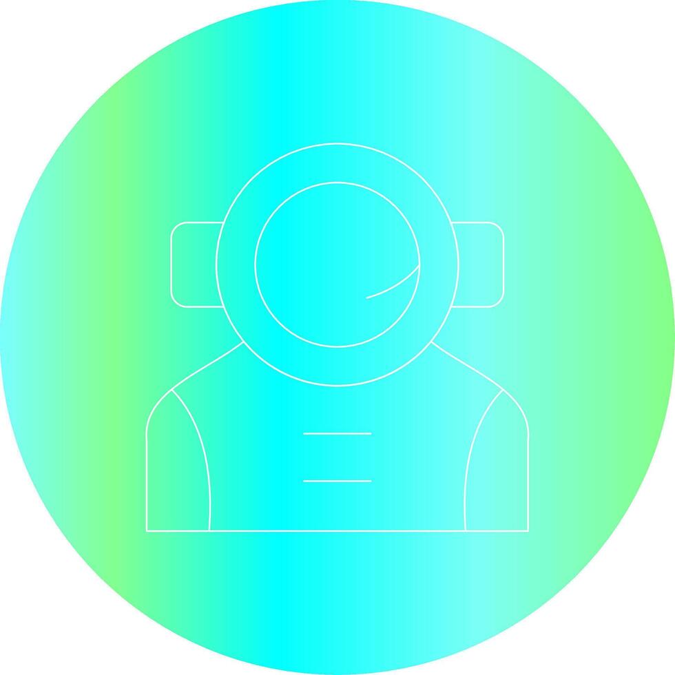 astronaut kreativ ikon design vektor