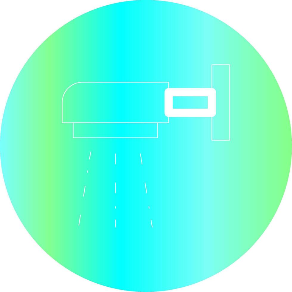dusch kreativ ikon design vektor