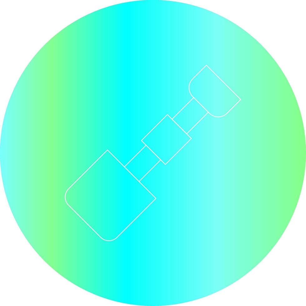 Schaufel kreatives Icon-Design vektor