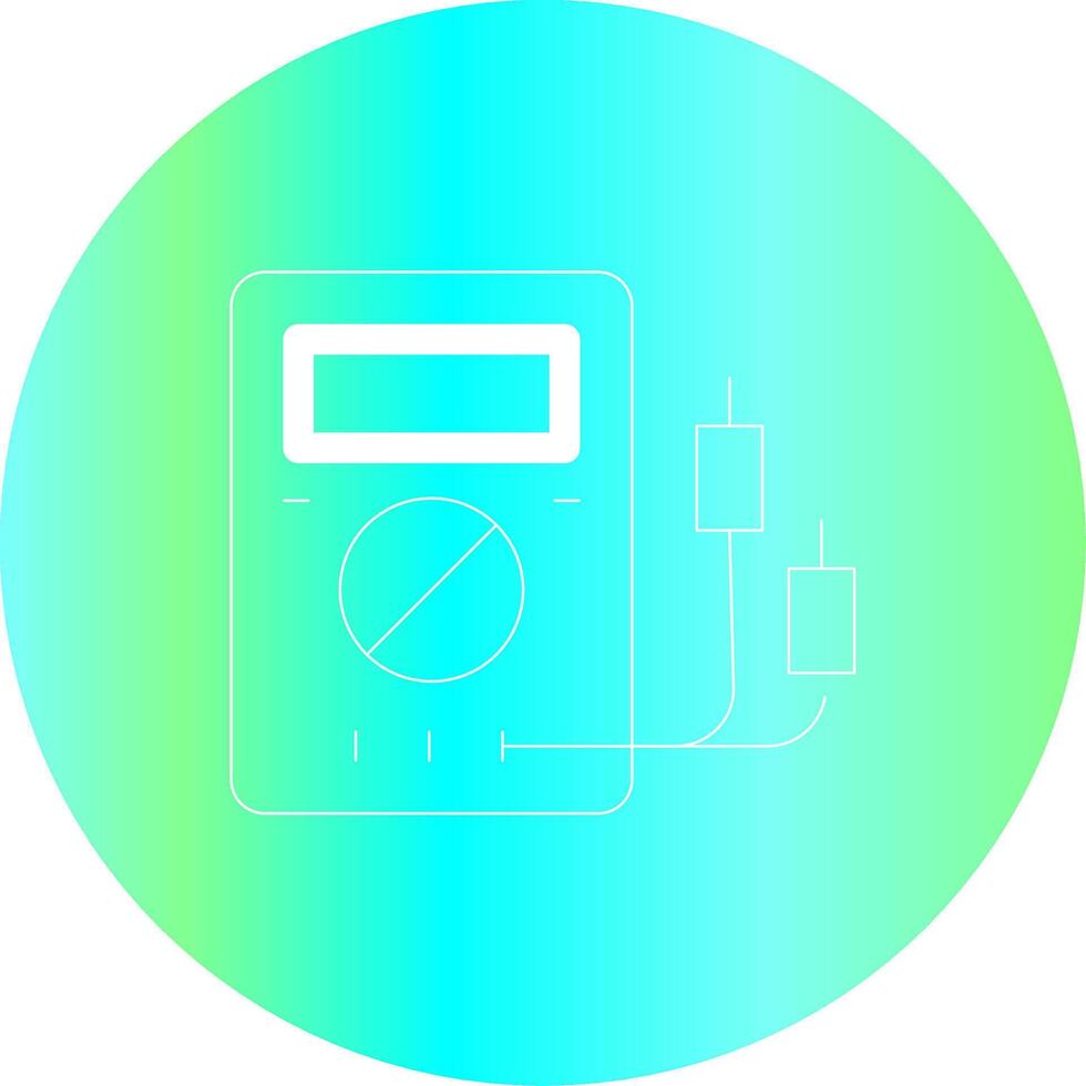 voltmeter kreativ ikon design vektor