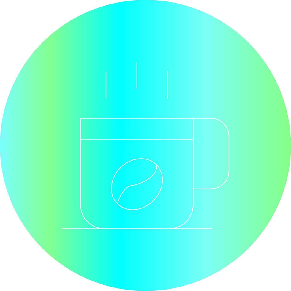 Kaffee kreatives Icon-Design vektor