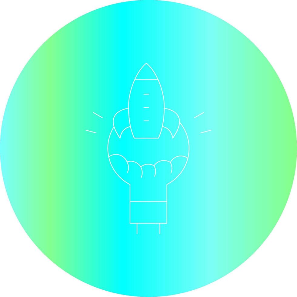 kreatives Icon-Design für den Start vektor