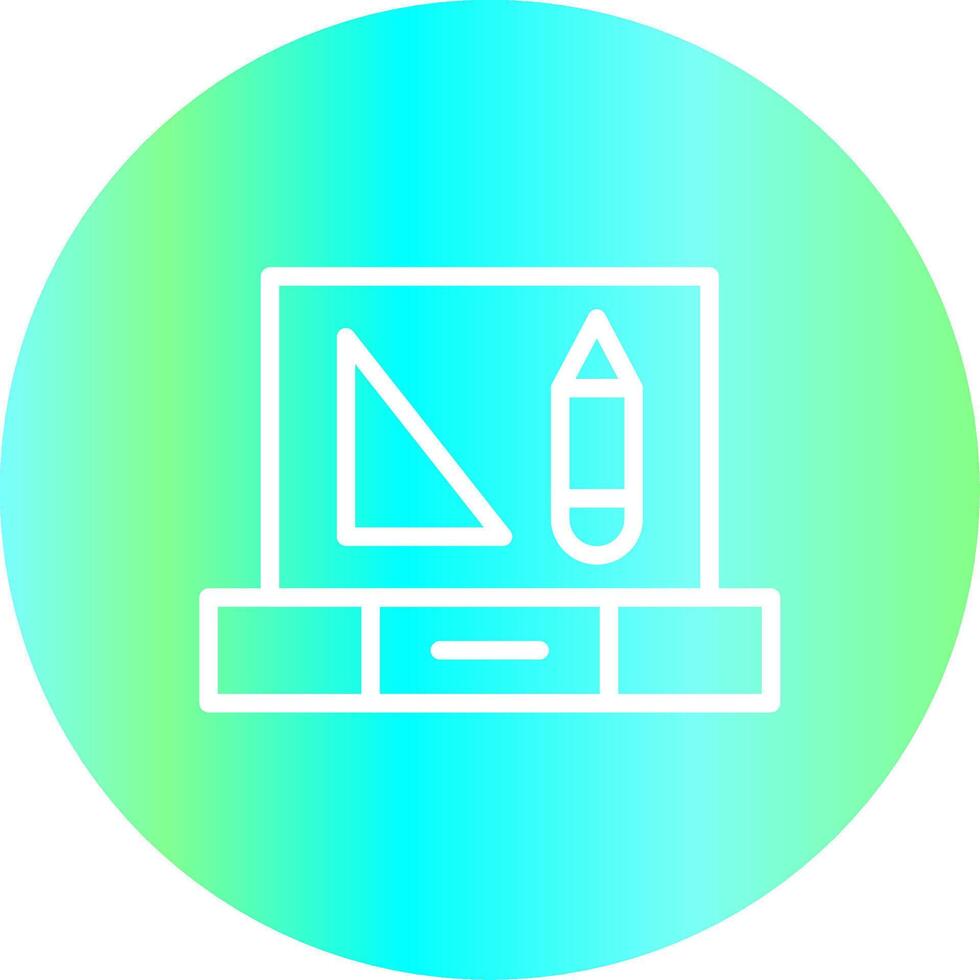 Laptop kreatives Icon-Design vektor