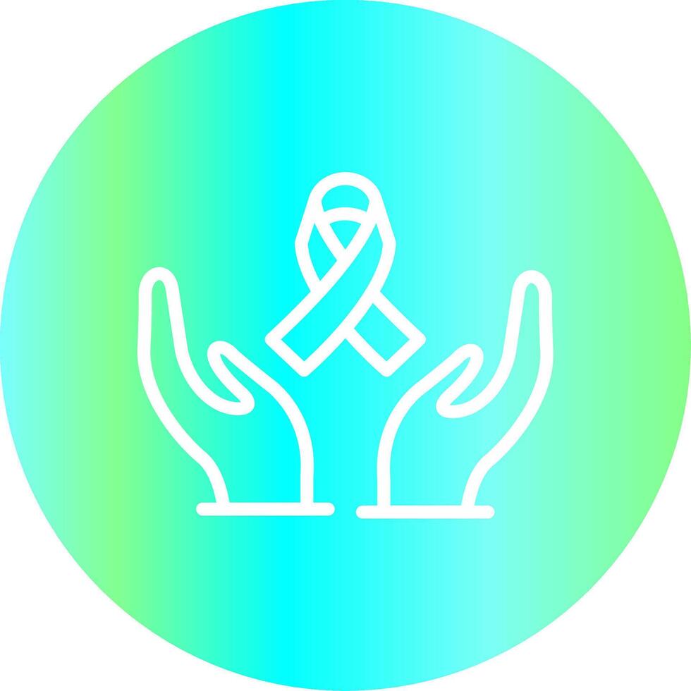 Solidarität kreatives Icon-Design vektor