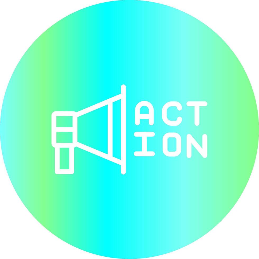 Anruf zu Aktion kreativ Symbol Design vektor