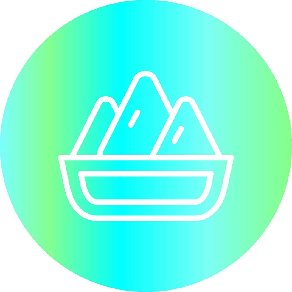 Samosa kreativ Symbol Design vektor