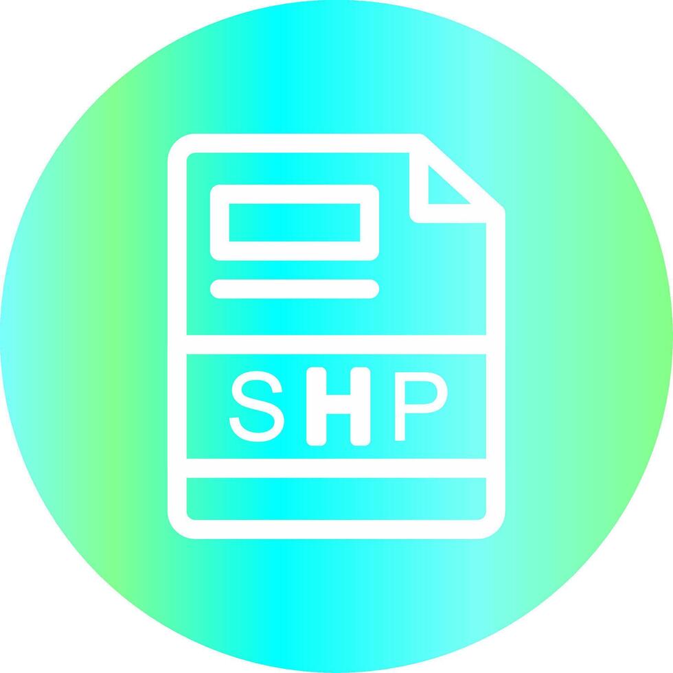 shp kreativ Symbol Design vektor