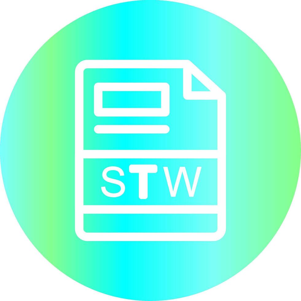 stw kreativ Symbol Design vektor