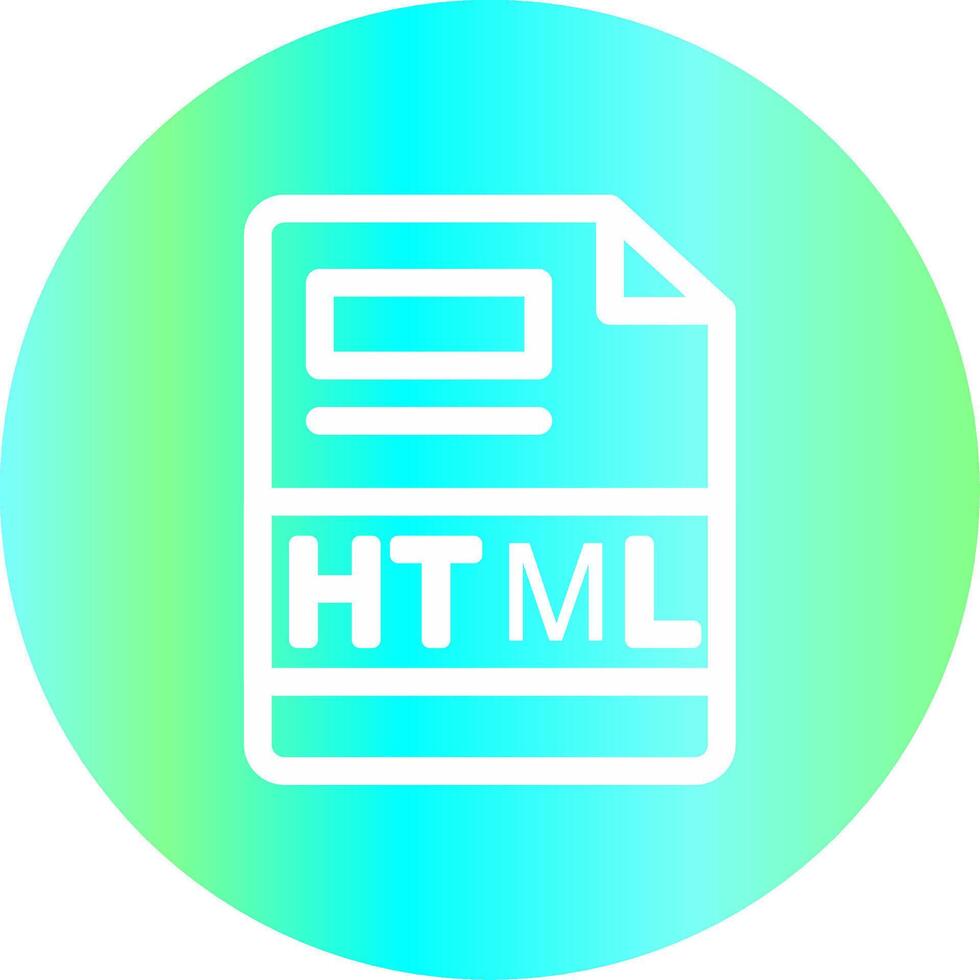 html kreativ ikon design vektor